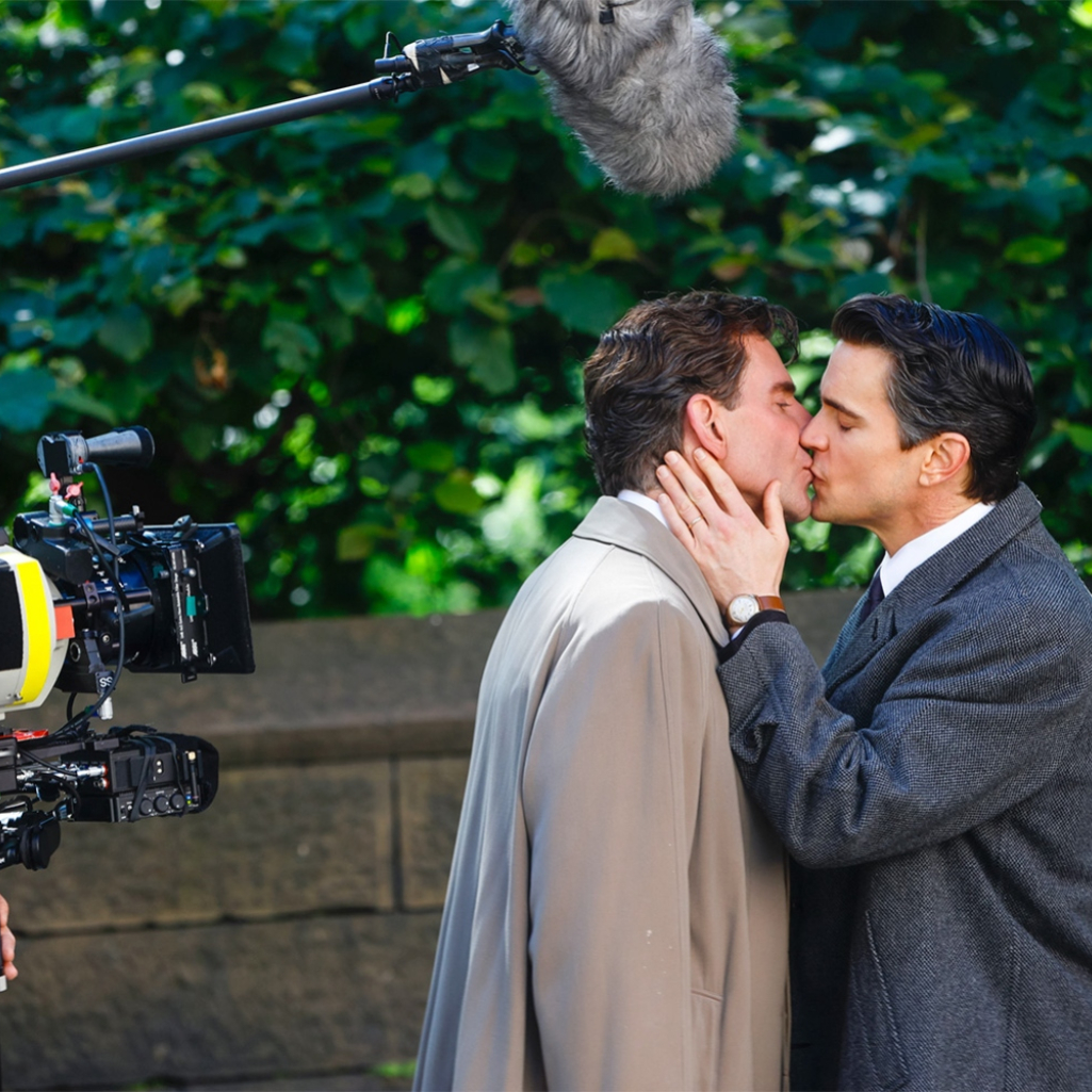 Ο Bradley Cooper φιλά τον Matt Bomer στα γυρίσματα του Maestro (και τώρα ναι, είναι Pride Month)