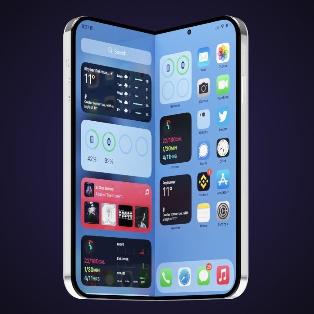 Η Apple ετοιμάζει το πρώτο της αναδιπλούμενο iPhone για το 2026-2027