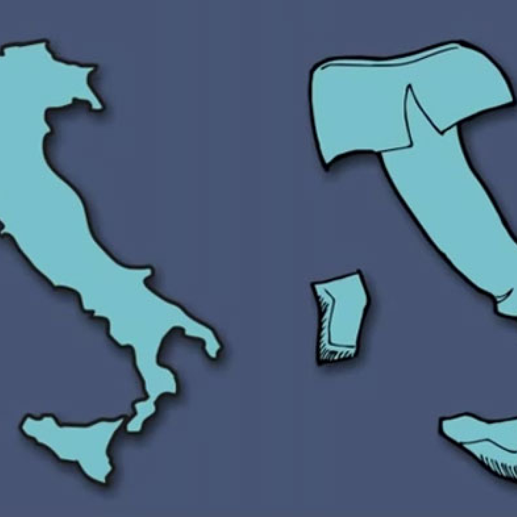 Με τι μοιάζουν οι χώρες της Ευρώπης; Ένας καλλιτέχνης αναδημιούργησε με τη φαντασία του τον Ευρωπαϊκό χάρτη