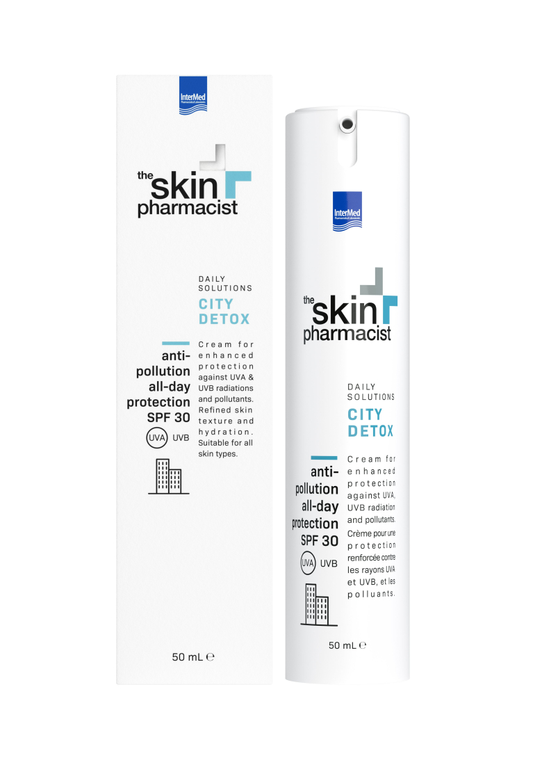 The Skin Pharmacist City Detox Anti-Pollution All-Day Protection SPF30+ από την InterMed