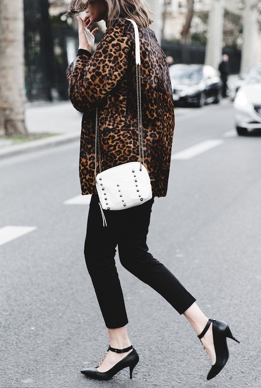 Paris Fashion Week-Fall Winter 2015-Street Style-PFW-Leopard Jacket--790x1185