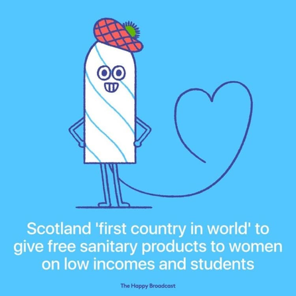 Η Σκωτία έγινε η πρώτη χώρα του κόσμου που έδωσε δωρεάν προϊόντα υγιεινής σε γυναίκες χαμηλών εισοδημάτων