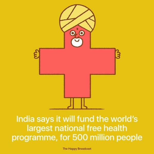 Η Ινδία λέει ότι θα χρηματοδοτήσει το μεγαλύτερο δωρεάν εθνικό πρόγραμμα υγείας, για 500 εκατομμύρια ανθρώπους