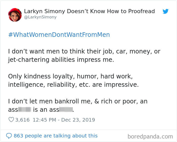 #5 Τι δεν θέλουν οι γυναίκες από τους άντρες

