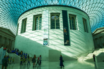 Το εσωτερικό του Βρετανικού Μουσείου
