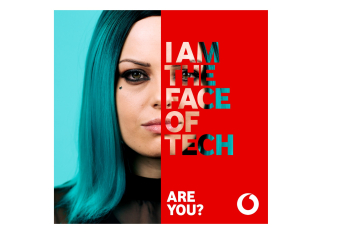 #ChangeTheFace Μία νέα πρωτοβουλία της Vodafone για την ανάδειξη του νέου «προσώπου» της τεχνολογίας