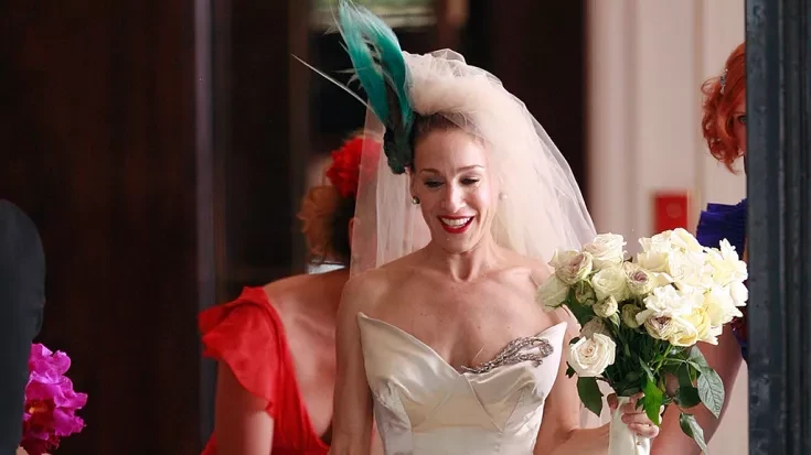 Sex and the City Wedding scene