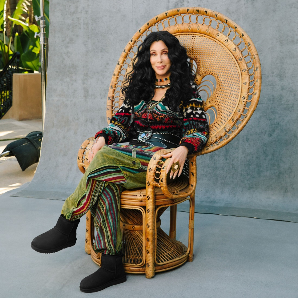 Cher is getting cozy