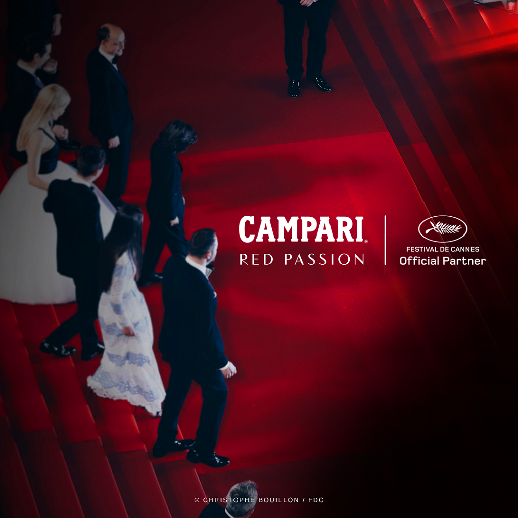 Το Campari ανακοινώνει τη συνεργασία του με το Φεστιβάλ Καννών