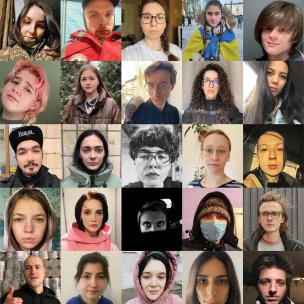 30 νέοι Ουκρανοί γράφουν το ημερολόγιο του πολέμου και συγκλονίζουν με την ελπίδα τους