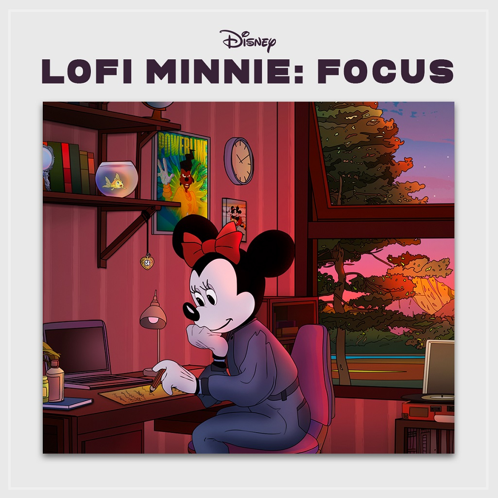 Lofi Minnie: Focus, το νέο ψηφιακό άλμπουμ είναι διαθέσιμο τώρα από την Walt Disney Records