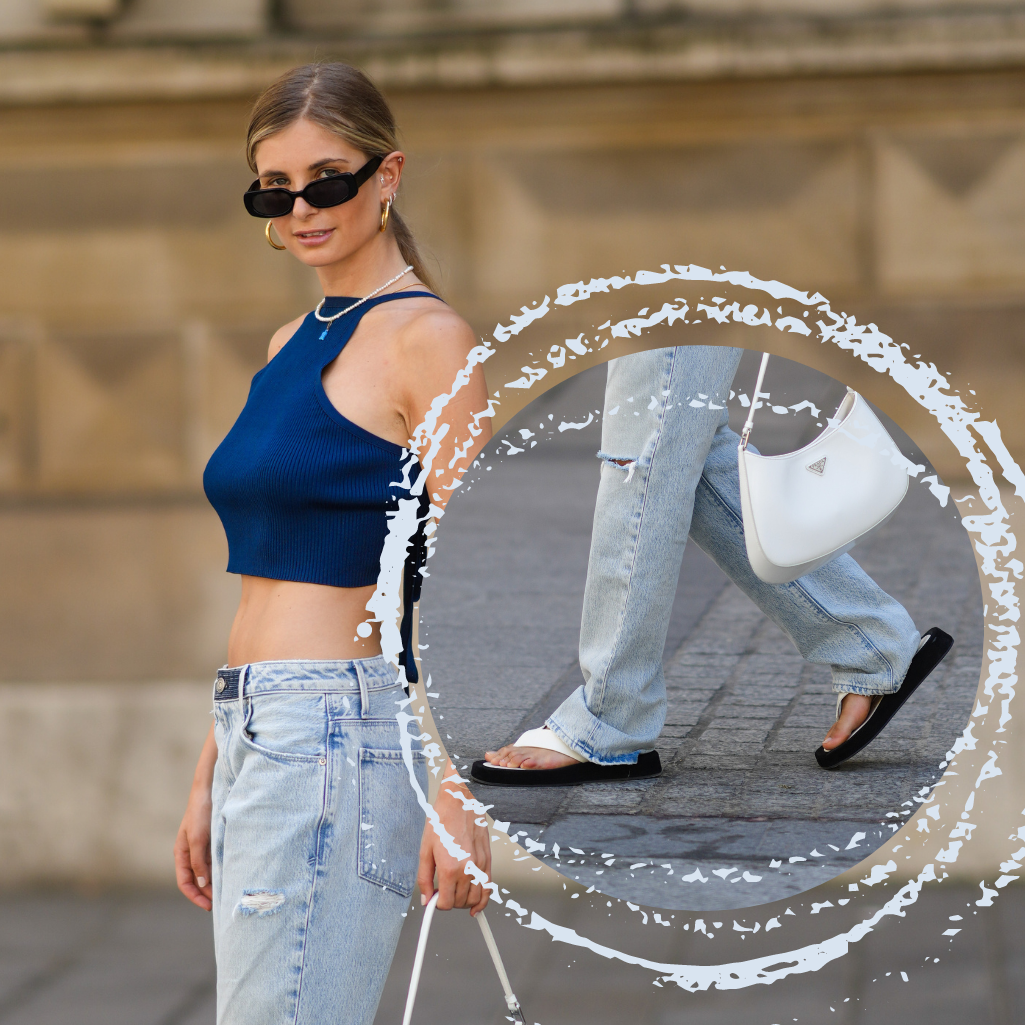 Jeans και σανδάλια: 6 outfits για να αντιγράψετε τώρα