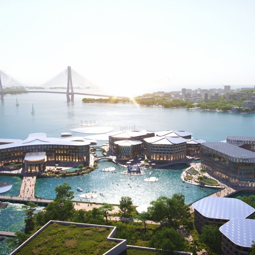 Σχέδιο για την πλωτή πόλη Busan