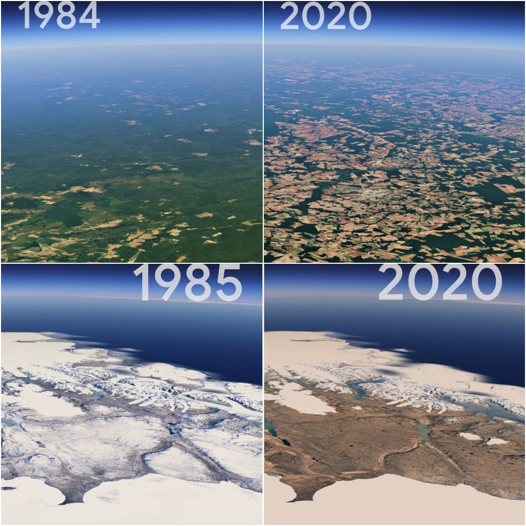 Ημέρα της Γης 2022: Η Google δείχνει την αλήθεια της κλιματικής αλλαγής