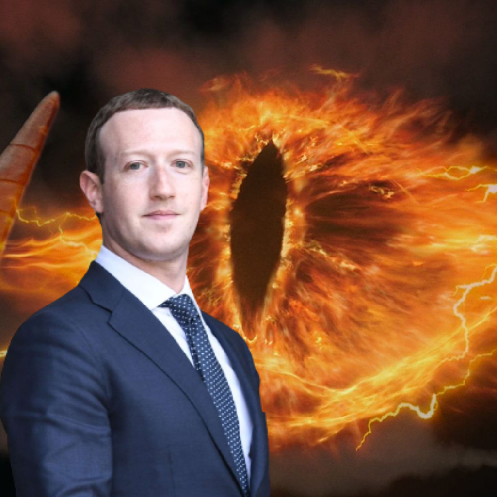 O Zuckerberg λέει πως οι συνάδελφοί του τον φωνάζουν «Μάτι του Sauron» αλλά «με αγάπη». Σίγουρα Mark