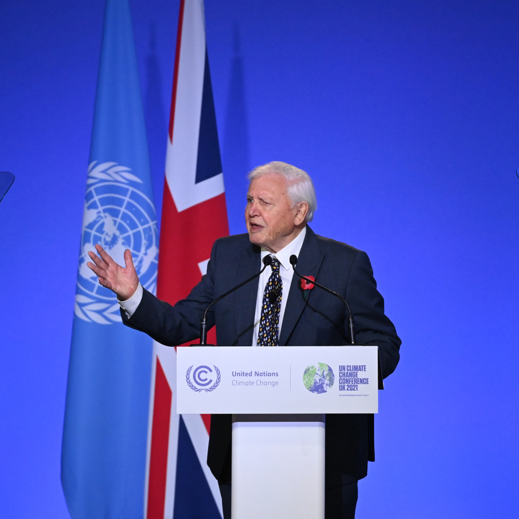 Ο Sir David Attenborough έγινε ο «Πρωταθλητής της Γης» από τον ΟΗΕ