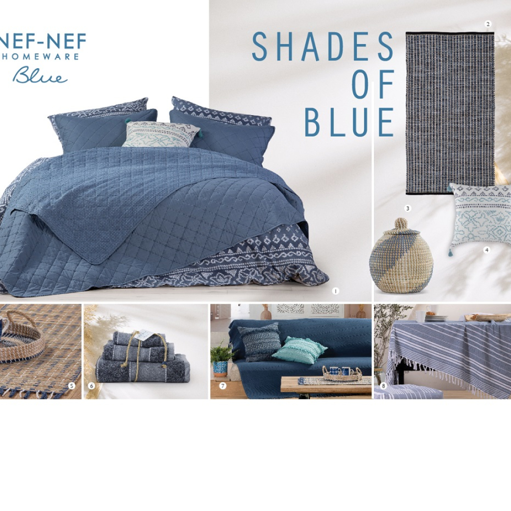 H συλλογή Blue της NEF-NEF Homeware επιστρέφει με νέα, υπέροχα σχέδια