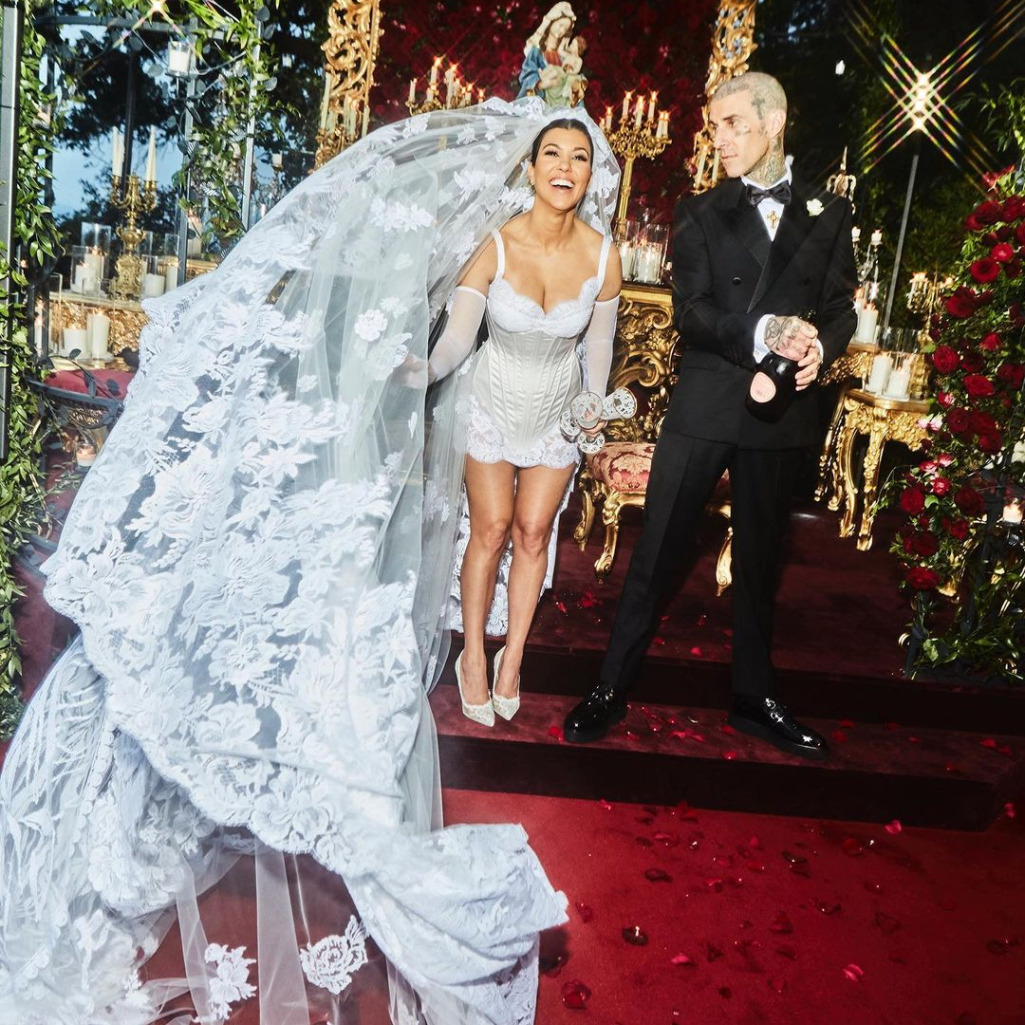Kourtney Kardashian- Travis Barker: Παντρεύτηκαν ξανά στο Πορτοφίνο