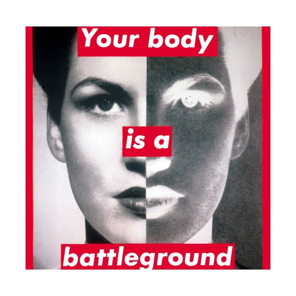 «Το σώμα σου είναι πεδίο μάχης»: Το έργο της Μπάρμπαρα Κρούγκερ για το δικαίωμα στην έκτρωση γίνεται ξανά viral στις ΗΠΑ
