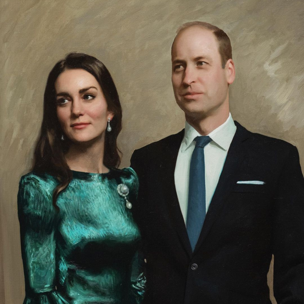 Kate Middleton και Πρίγκιπας William: Tο πρώτο τους επίσημο κοινό πορτρέτο αποκαλύφθηκε
