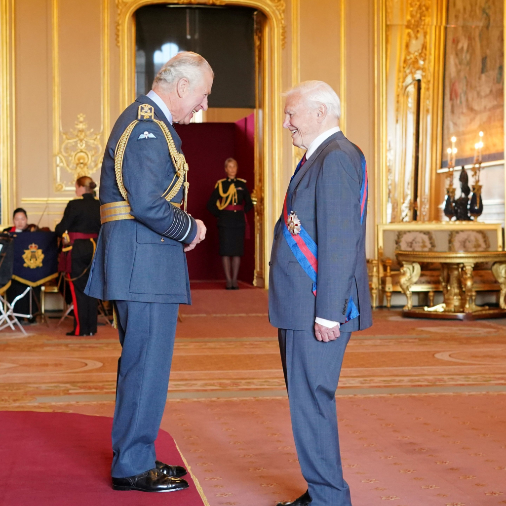 Ο Sir David Attenborough τιμήθηκε με δεύτερο τίτλο ιππότη, μετά το 1985