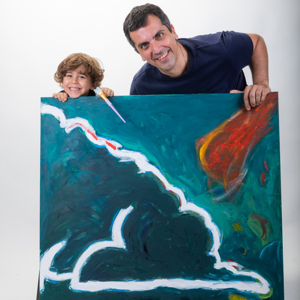 Vovafisso: η έκθεση ζωγραφικής του Δημήτρη Παπαδόπουλου με τον γιο του Άρη στην αίθουσα Τέχνης ΑΝΤΙ, από 23 Αυγούστου έως 4 Σεπτεμβρίου