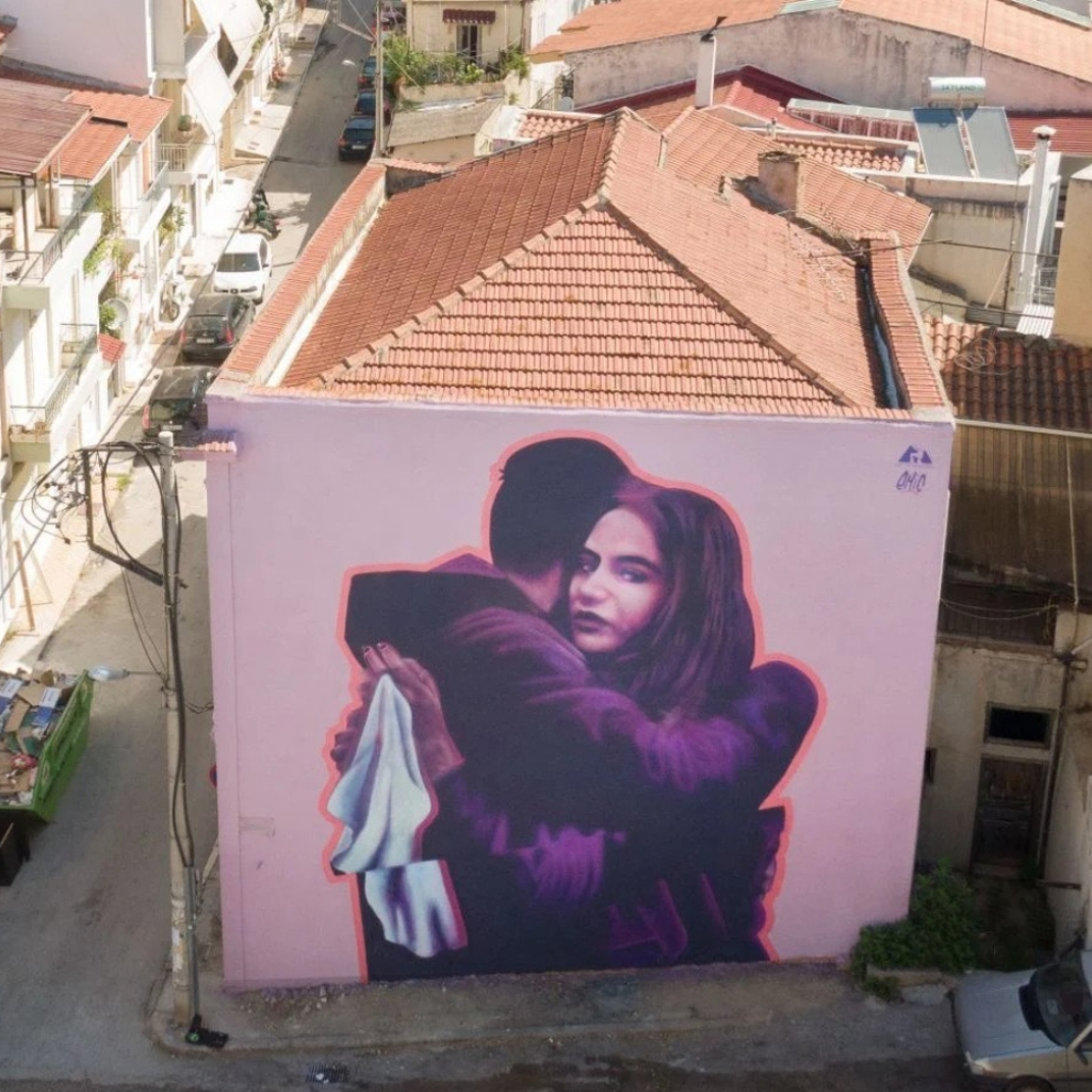 «Πηνελόπη»: Ο street artist Emic ολοκλήρωσε την 7η τοιχογραφία του ArtWalk 7