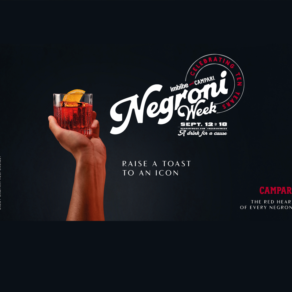 Το Negroni Week επιστρέφει για 10η χρονιά από τις 12-18 Σεπτεμβρίου