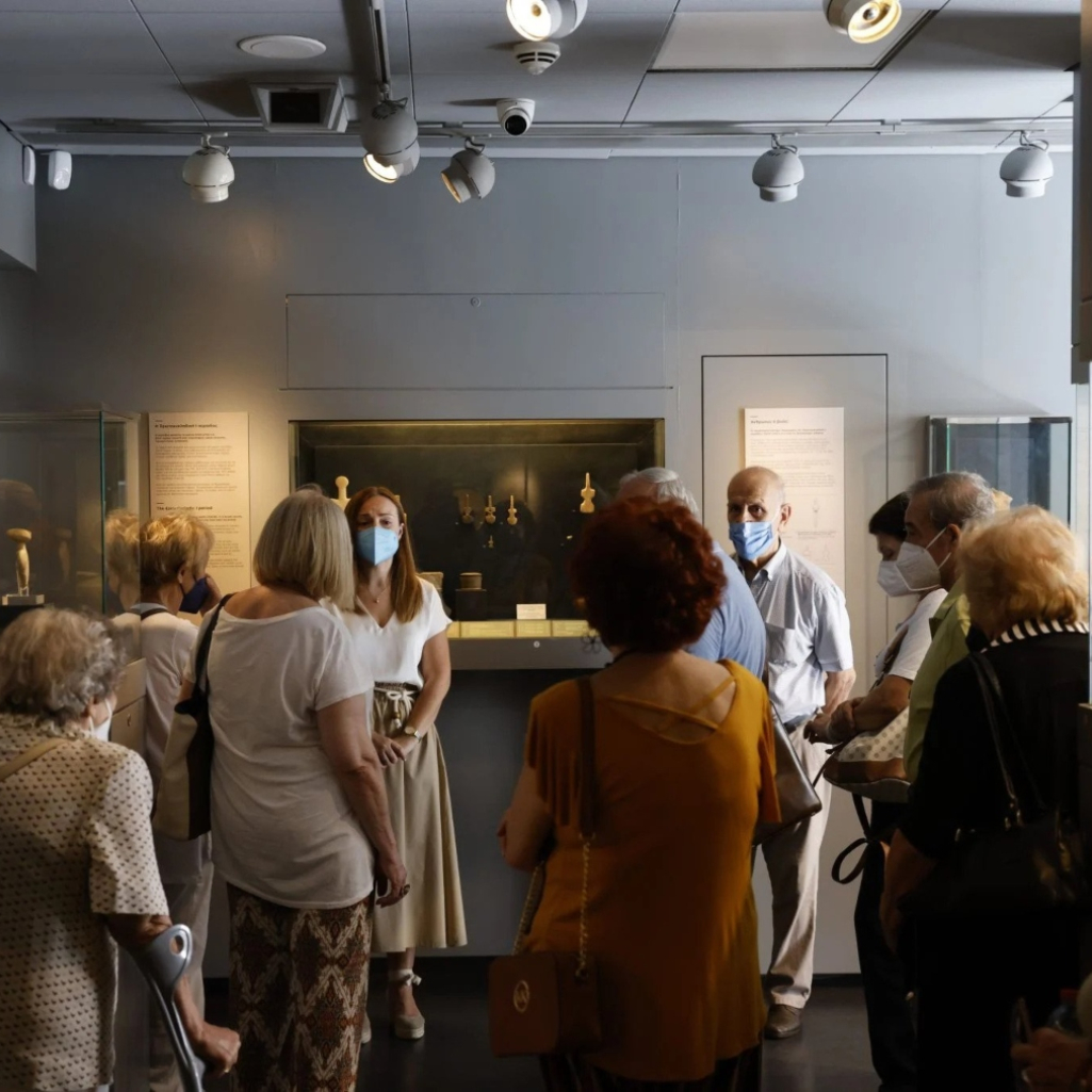 Στο Μουσείο Κυκλαδικής Τέχνης για την ξενάγηση ατόμων με προβλήματα μνήμης
