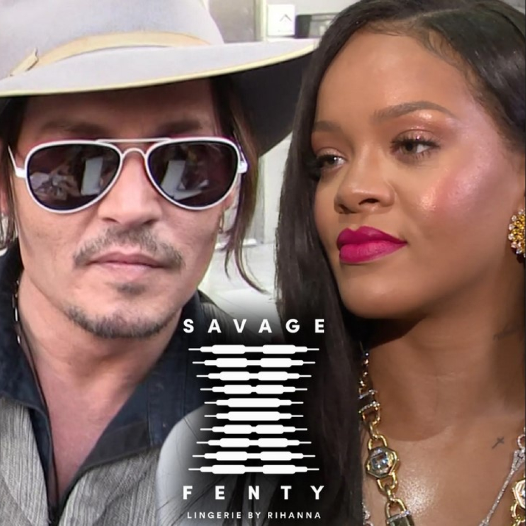 O Johnny Depp θα είναι «το highlight» στο Savage X Fenty vol4 και εμείς αναρωτιόμαστε: Γιατί, Rihanna;