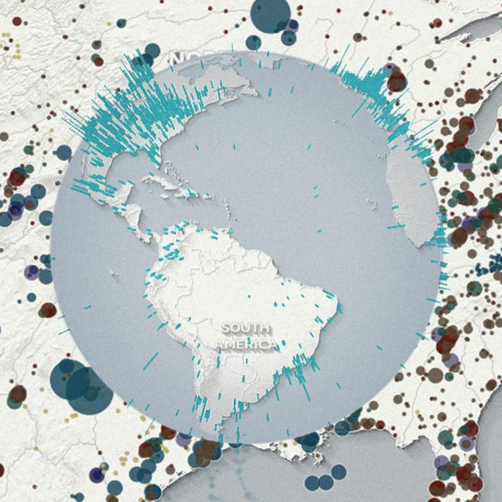 Climate Trace: Ο χάρτης που δείχνει πού βρίσκονται 70.000 από τους μεγαλύτερους ρυπαντές κλίματος