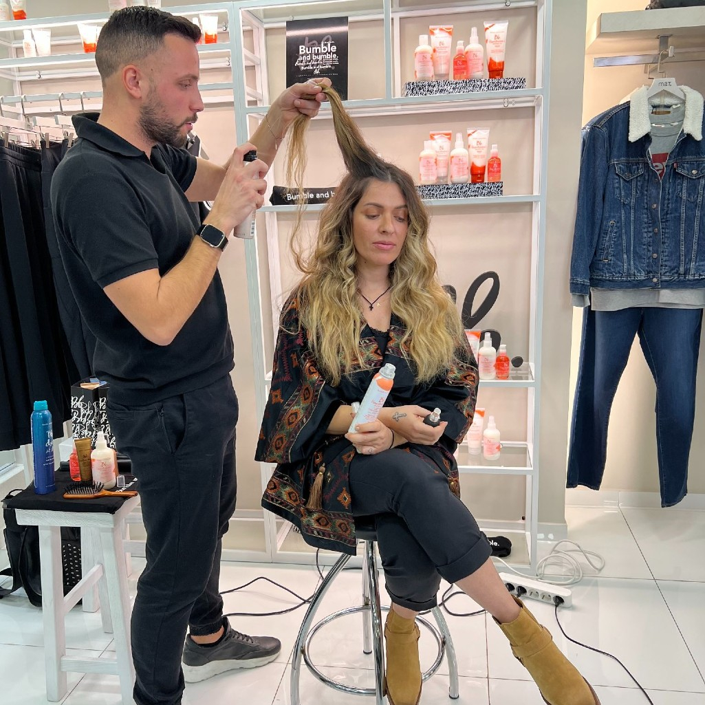 Live Beauty Sessions στο flagship κατάστημα της Mat. Fashion στην Ερμού