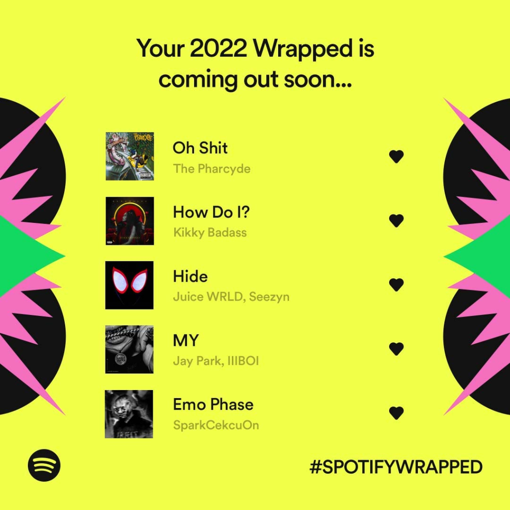 Spotify Wrapped: Τα κορυφαία τραγούδια και οι top καλλιτέχνες του 2022