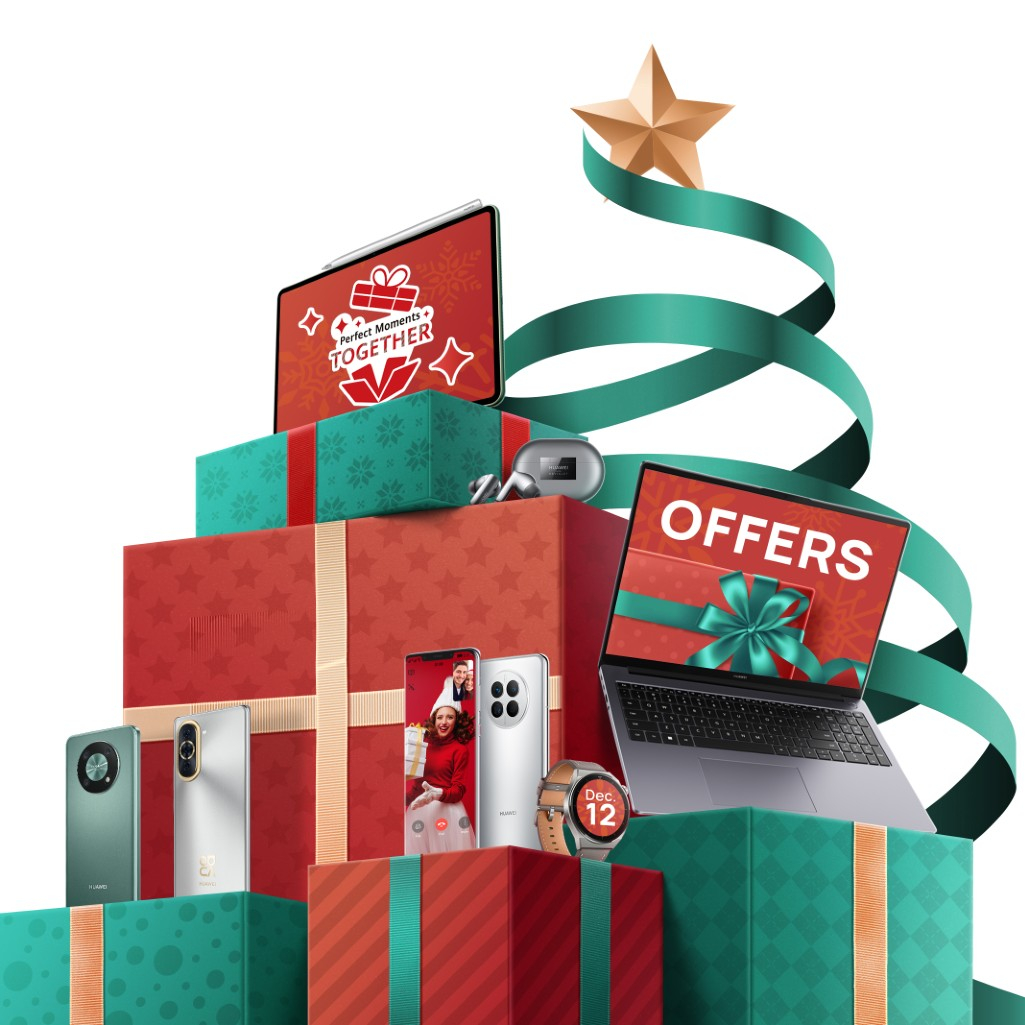 Εντυπωσιάστε τους αγαπημένους σας με ένα ιδιαίτερο Χριστουγεννιάτικο δώρο Huawei