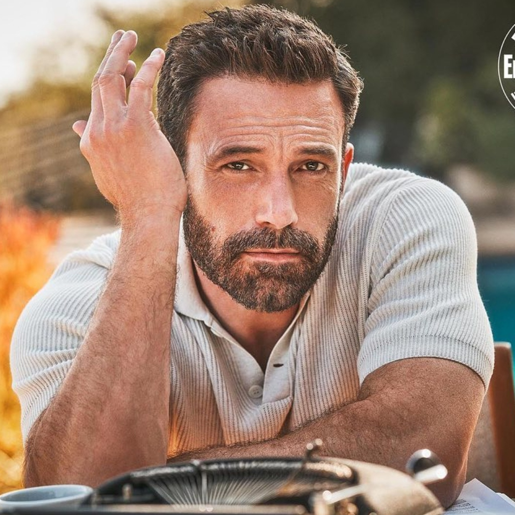 O Ben Affleck σε ένα όμορφο στιγμιότυπο με τον σύντροφο της πρώην συζύγου του, Jennifer Garner