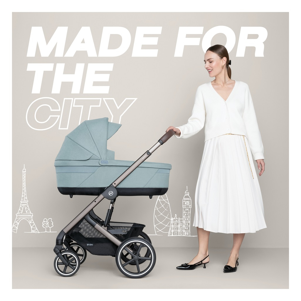 Η CYBEX παρουσιάζει την επόμενη μέρα στη μετακίνηση με καρότσι