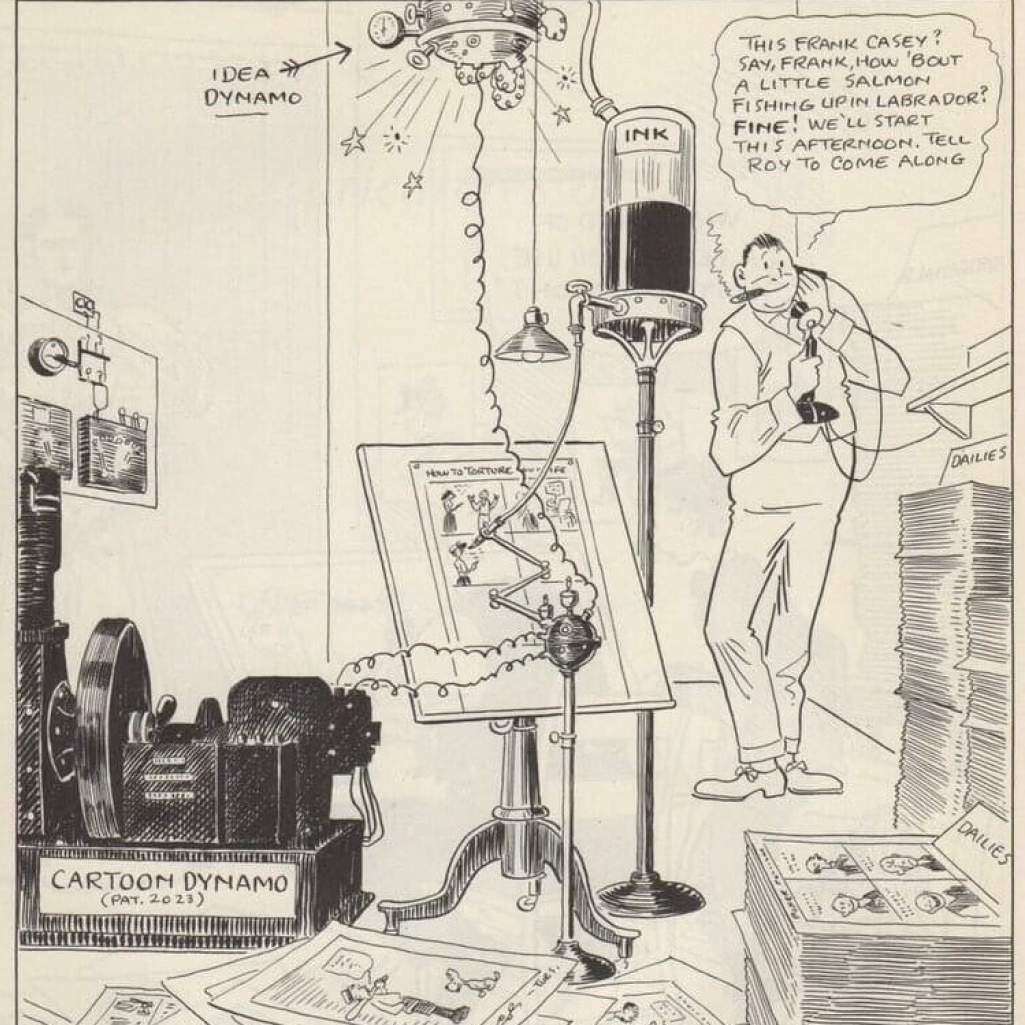 Σκιτσογραφία του 1923 «είδε» τον τρόπο λειτουργίας του AI το 2023