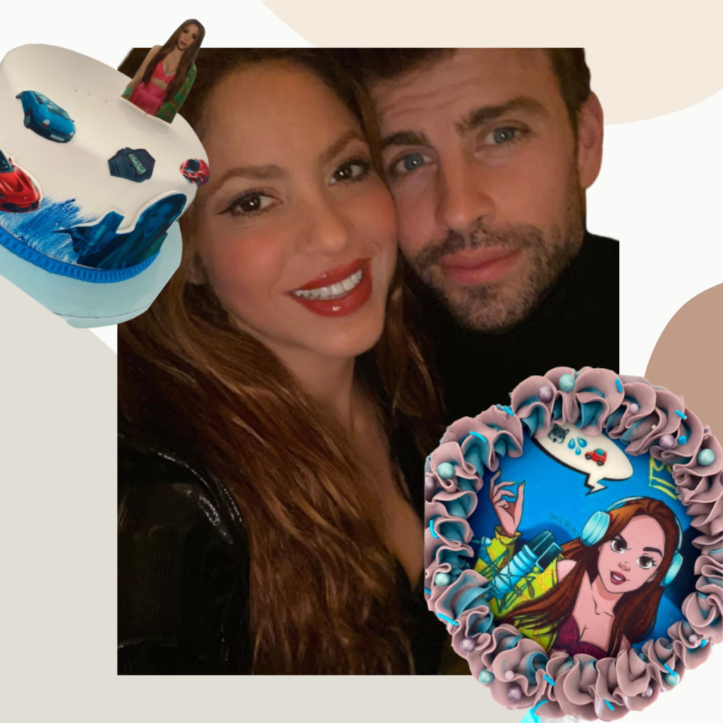 Shakira -Pique: Έχουν ίδια μέρα γενέθλια και οι τούρτες τους έγιναν viral
