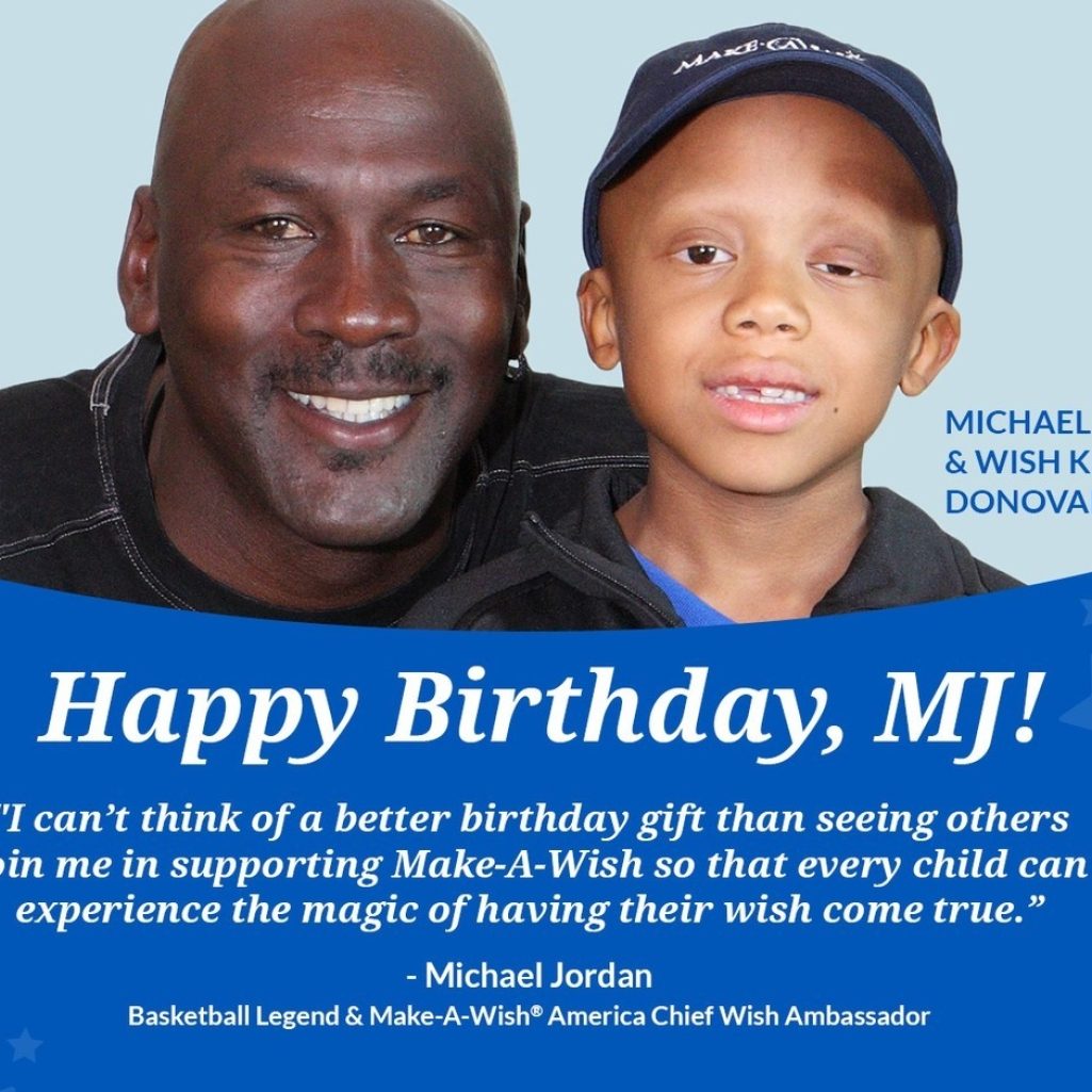 Michael Jordan: Έκανε τη μεγαλύτερη δωρεά της ιστορίας στο Make-A-Wish