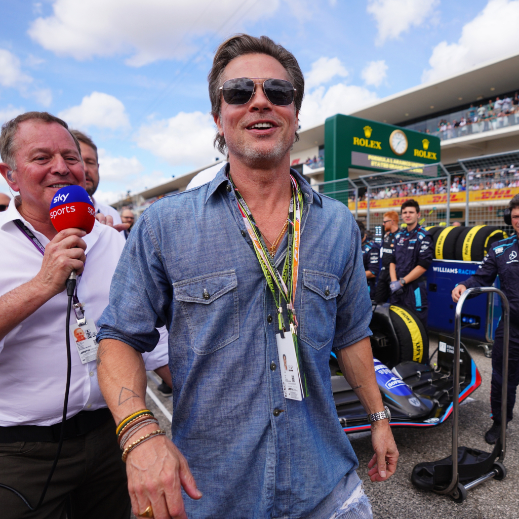 O Brad Pitt γίνεται οδηγός Formula 1 για νέα ταινία, με τη βοήθεια του Lewis Hamilton