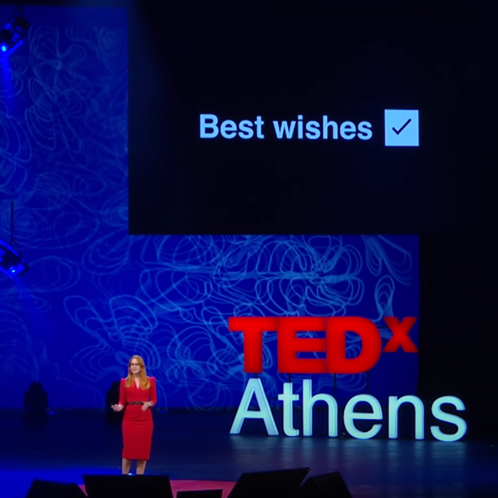 Όταν η Victoria Turk μας μάθαινε πώς γράφεται το σωστό email, στο TEDxAthens 