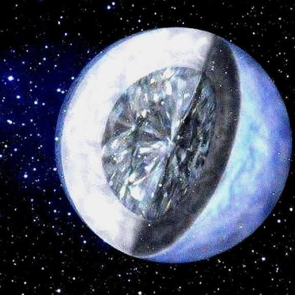 Πλανήτη που μεταμορφώνεται σε διαμάντι ανακάλυψαν οι αστρονόμοι - Βρίσκεται 104 έτη φωτός από τη Γη