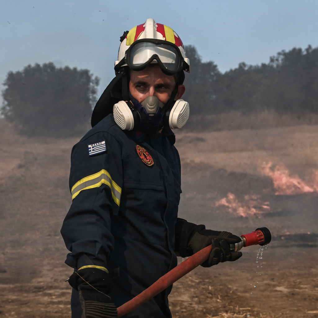 Φωτιά τώρα στην Χαλκιδική - Καίει αυτήν τη στιγμή δέντρα στην περιοχή Νικήτη
