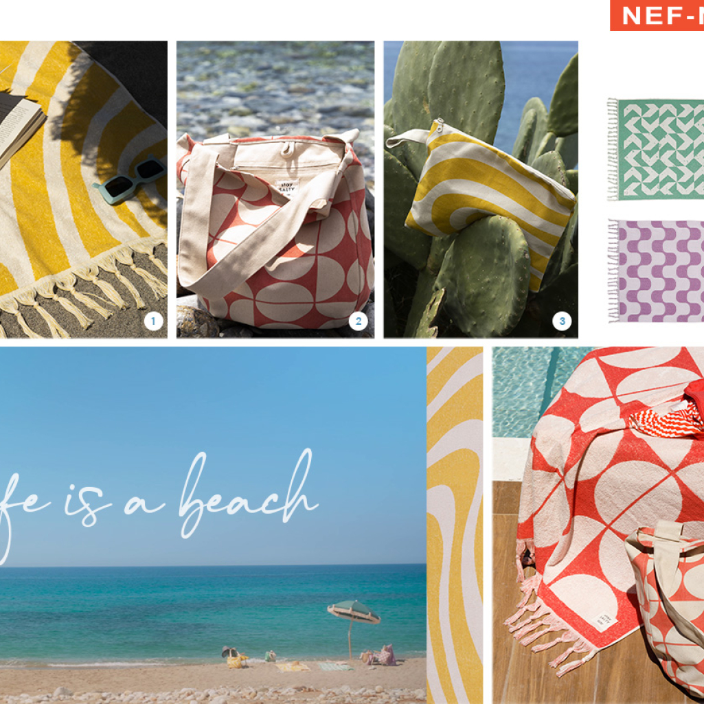 Let the Sunshine in με τη νέα NEF-NEF Homeware Beach Collection