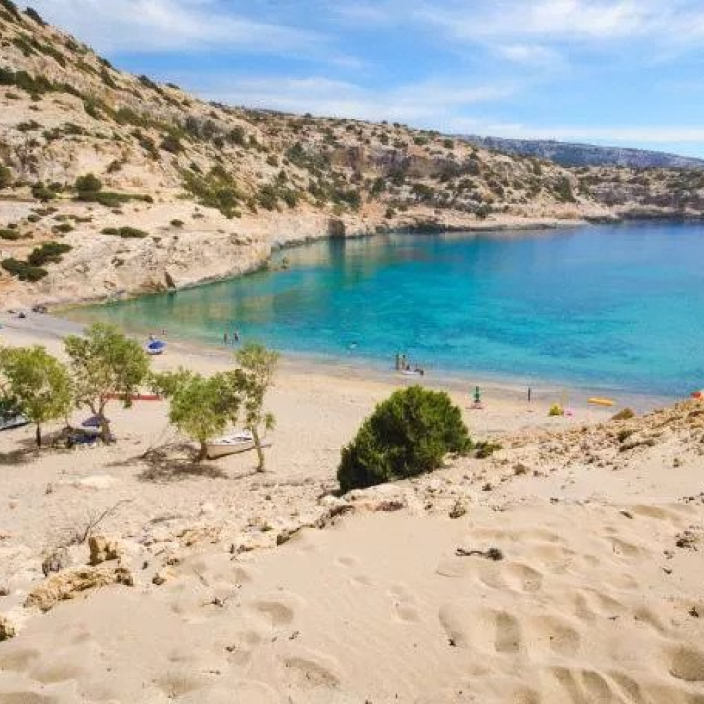 Βαθύ: Μια μαγευτική, καλά κρυμμένη παραλία στη νότια Κρήτη