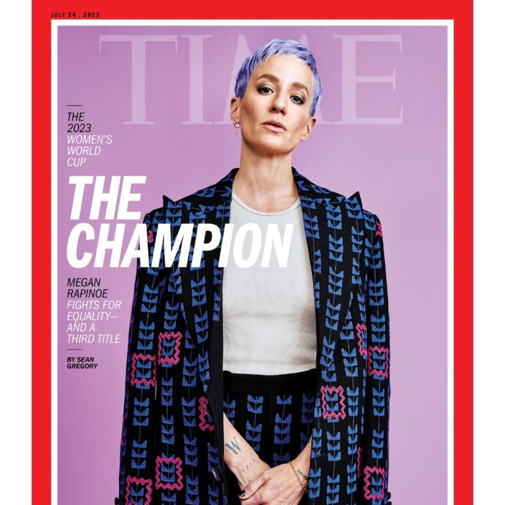 Η Mέγκαν Ραπίνο στο εξώφυλλο του TIME: «Υπάρχει ακόμη πολλή τρανσφοβία. Τα άτομα αυτά είναι αληθινές γυναίκες»