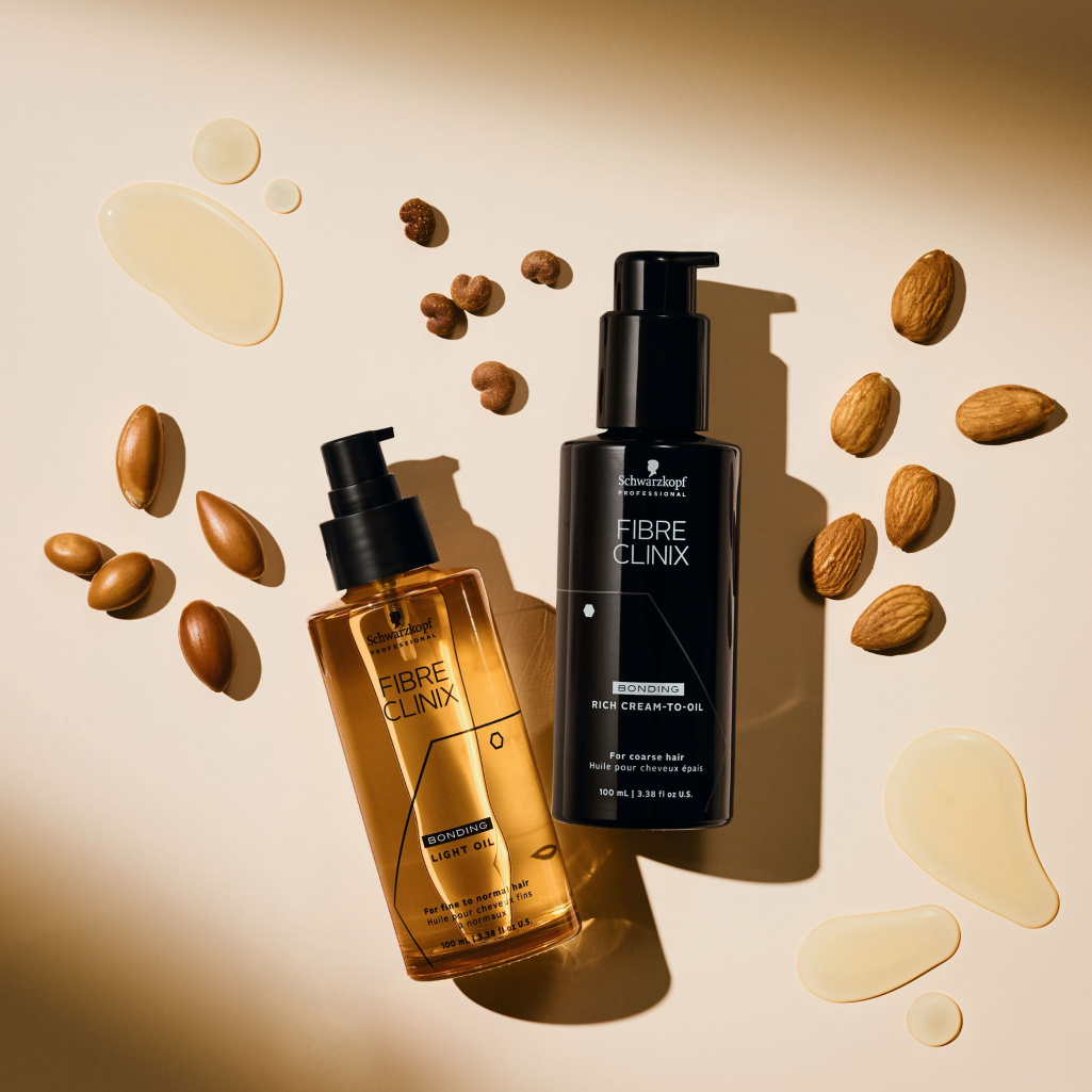 Τα νέα Fibre Clinix Bonding Oils της Schwarzkopf Professional προσφέρουν στα μαλλιά βαθιά θρέψη και επανόρθωση μεγάλης διάρκειας