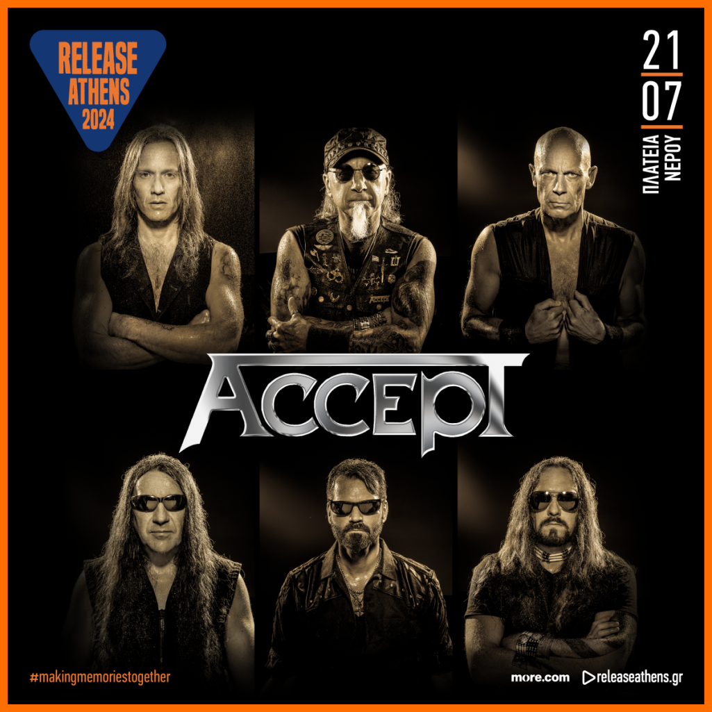 Το Release Athens 2024 υποδέχεται τους Accept