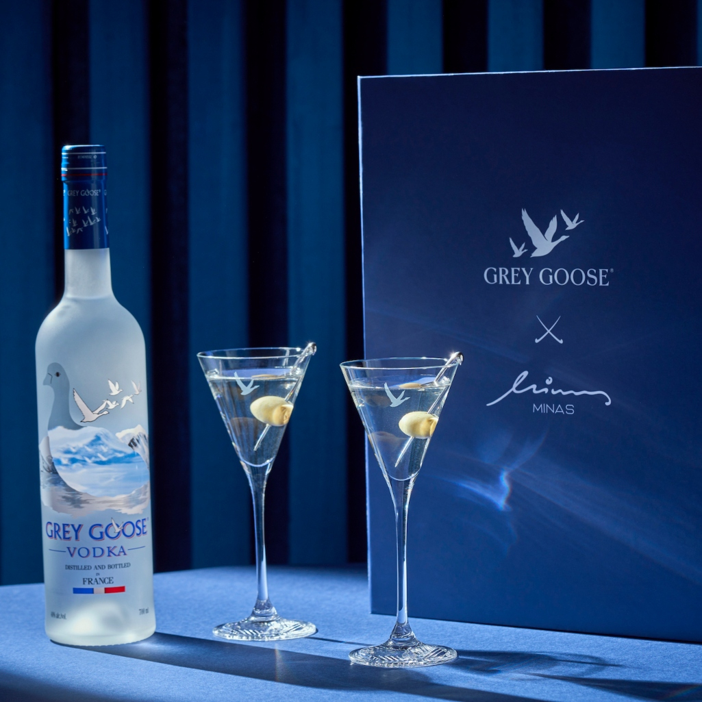 GREY GOOSE X MINAS: Μία συμφωνία πολυτέλειας δημιουργεί το πιο elegant δώρο για τους ξεχωριστούς ανθρώπους της ζωής μας