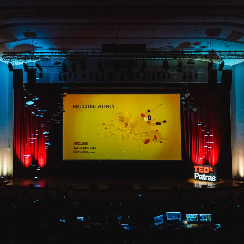 TEDxPatras 2023: Όσα έγιναν στο1ο session, στο κατάμεστο Συνεδριακό και Πολιτιστικό Κέντρο Πανεπιστημίου Πατρών